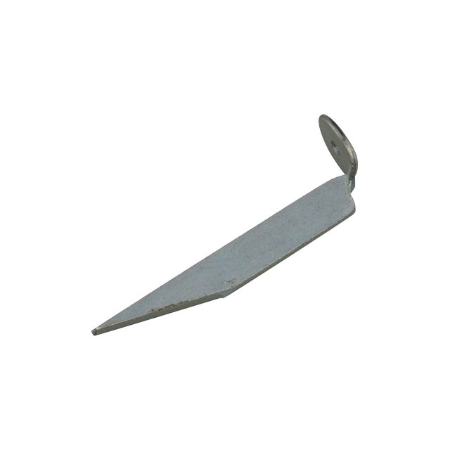 Patte-fiche A Pointe Coudee 120 MM Zingue référence fournisseur 1842739